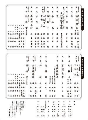 第39回 城南ブロック舞踊会 ウラ
